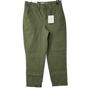 Gibson Latimer Womens‎ Relaxed Chino Pants Higher Rise Stretch 4 NWT
